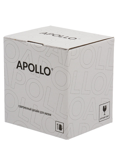 Чайник заварочный стекло, нержавеющая сталь, 0.95 л, с ситечком, Apollo, Costolette, CST-950