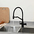 Смеситель для кухни, Frap, гибкий излив, с картриджем, с подключением к фильтру, F4397-6 - фото 4