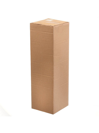 Ваза керамика, напольная, 52х16 см, AI-0807004, вытянутая, белая