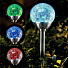 Набор светильников садовых Ultraflash, SGL-011, на солнечной батарее, грунтовый, шар, прозрачный, 6 шт - фото 9