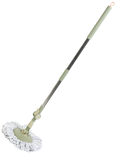 Набор для уборки, ведро с вращающимся отжимом и швабра, Bclean, A260018