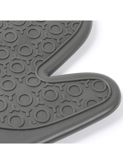 Прихватки 30х19 см, силикон, кухонные набор 2 шт, Y4-9574