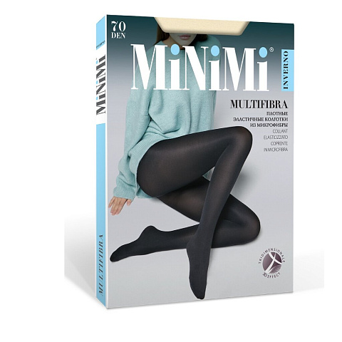 Колготки Minimi, Mini Multifibra, 70 DEN, р. 3, nero/черные