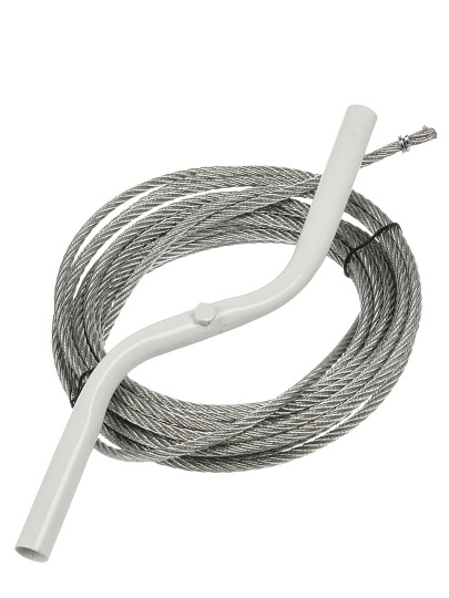 Трос сантехнический канализационный канатный, диаметр 6х5 м, СантехКреп, 3.1.1.3.