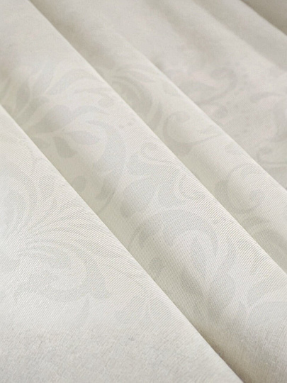 Скатерть 145х180 см, 100% хлопок, Лёгкость хлопка Кружева, белая, AI-1504036