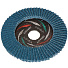 Круг лепестковый торцевой КЛТ2 для УШМ, LugaAbrasiv, диаметр 125 мм, посадочный диаметр 22 мм, зерн ZK40, шлифовальный - фото 3