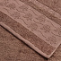 Полотенце банное 70х140 см, 100% хлопок, 470 г/м2, Орнелиа, коричневое, Узбекистан, 5311870140 - фото 3