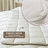 Одеяло 2-спальное, 180х210 см, Тяжелое, волокно полиэфирное, 100 г/м2, зимнее, чехол 100% хлопок, сатин - фото 15