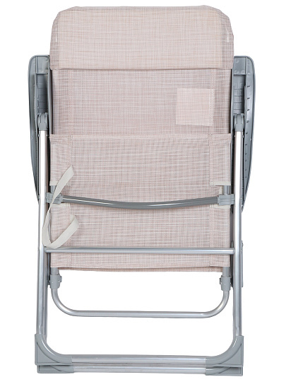 Шезлонг пляжный складной, металл, 61х64х109 см, 100 кг, Green Days, YT-36-mel