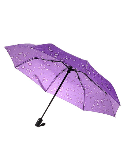 Зонт унисекс, автомат, 8 спиц, 96 см, металл, пластик, эпонж, в ассортименте, 302-018