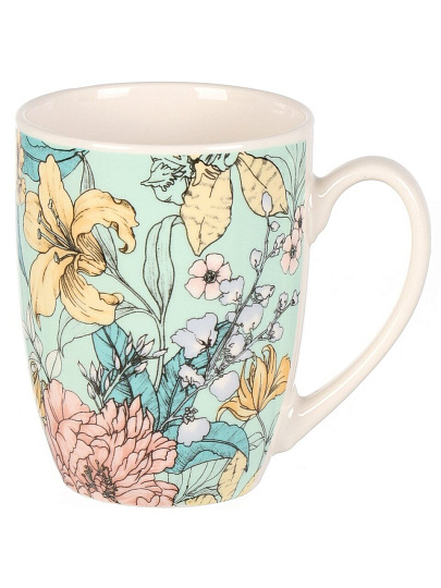 Кружка керамика, 340 мл, Y4-8049, в ассортименте