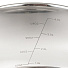 Набор посуды нержавеющая сталь, 6 предметов, кастрюли 2,2.9,3.9 л, индукция, Daniks, Манхэттен, M-451-6 - фото 4