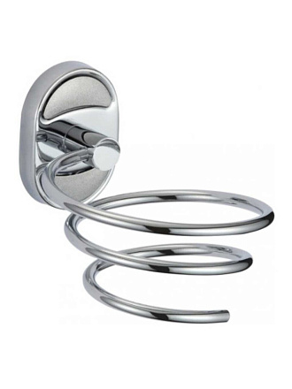 Держатель для фена, настенный, нержавеющая сталь, РМС, A1023-1