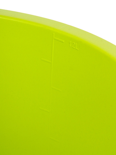 Ведро пластик, 12 л, цветное, строительное, со сливом, вс12ац