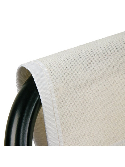 Корзина для белья, 47х42х54 см, прямоугольная, полиэстер, железо, белая, Y6-6568