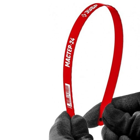 Полотно по металлу 300 мм, 24 TPI, универсальный рез, гибкое, Зубр, Мастер-24, 15853-24-1