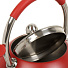 Чайник нержавеющая сталь, 2.8 л, со свистком, матовый, Daniks, индукция, красный, GS-04306 - фото 5