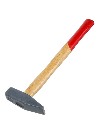 Молоток квадратный боек, рукоятка дерево, 1 кг, SPE19190-14-25/6