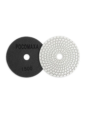 Круг алмазный гибкий Росомаха, диаметр 100 мм, зернистость P1500, шлифовальный, 151500