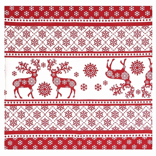 Полотенце кухонное вафельное, 40х50 см, 100% хлопок, Winterland, Тироль, Россия, 670927