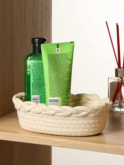 Корзина 21.5х14х7.5 см, овальная, плетеная, Y4-9679