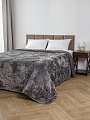Покрывало евро, 240х260 см, 100% полиэстер, Silvano, Trento, темно-серое - фото 7