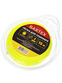 Леска для триммера 2 мм, 15 м, круг, Bartex, желтая