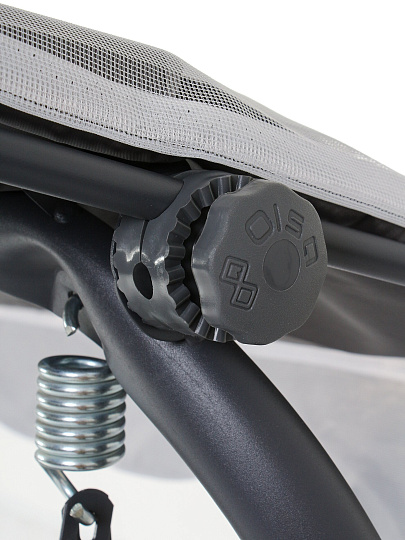 Качели садовые 3-местные, 231х126х147.8 см, 210 кг, Olsa, Варшава, раскладываются в кровать, с москитной сеткой, серые, геометрия, подушка, с1804, металл