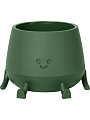 Кашпо пластик, 0.6 л, 11.1х11.1х8.8 см, универсальное, теплая хвоя, La Decoro, Мистер Грин, КШ-1847