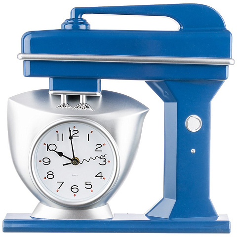 Часы настенные кварцевые chef kitchen 39 см цвет: синий, 220-362