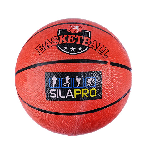 Мяч баскетбольный, №7, ПВХ, SilaPro, 128004
