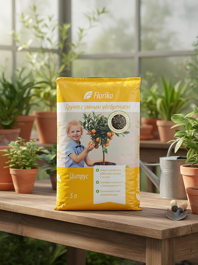 Грунт Цитрус, 5 л, Florika
