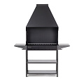 Мангал 1582х850х412х2079 мм, 3 мм, гриль, складные полки, защита от непогоды, Gratar, ProfStandartZont, PSZ300 - фото 3