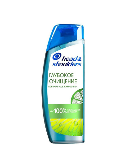 Шампунь Head &amp; Shoulders, Detox Глубокое очищение Контроль над жирностью, против перхоти, 300 мл
