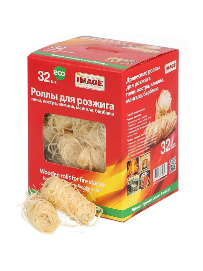 Роллы для розжига Image, 32 шт