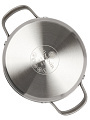 Кастрюля нержавеющая сталь, 2.2 л, крышка стекло, Gungnir, Nord, GR01-D-18, индукция - фото 7