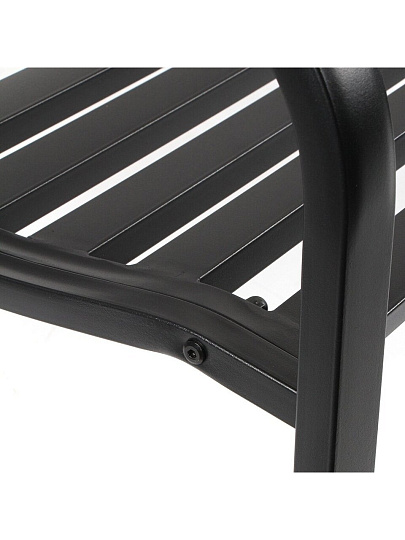 Скамейка металл, ПВХ, 118х50х75 см, Вояж, C010100