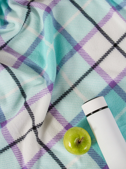 Плед 1.5-сп, 130х170 см, флис, 100%пэ, Silvano, Нежность