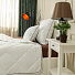 Одеяло 1.5-спальное, 140х205 см, Hotel collection, Файбер 100% полиэстер, 350 г/м2, зимнее, чехол 100% хлопок, кант, IVVA - фото 2