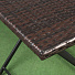 Мебель садовая Green Days, Кармен, черная, стол, 70х70х71 см, 2 стула, 120 кг, YTCT087 - фото 10
