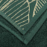 Набор полотенец 2 шт, 50х80, 70х130 см, 100% хлопок, 480 г/м2, Silvano, Монстера, темно-зеленый, листья, Турция - фото 3
