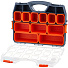 Ящик-органайзер для инструментов, 18 '', 46.2х36.5х9.2 см, пластик, Blocker, Boombox, пластиковый замок, BR3772 - фото 2