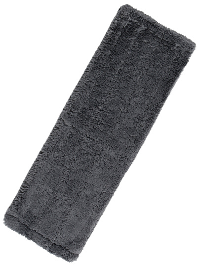 Сменная насадка для швабры, 42х12см, микрофибра, серый, Марья Искусница