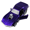Машина Технопарк, Muscle car, 12 см, инерционная, открывающиеся двери, металл, MUSCLE-12SL-MIX - фото 4