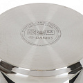 Сотейник нержавеющая сталь, Daniks, Оптима, GS-01201P-24CA, с крышкой, индукция - фото 6