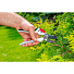 Секатор садовый контактный алюминиевый 195 мм, диаметр резки 18 мм, VERTO, 15G207 - фото 2
