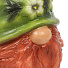 Фигурка Гном Сканди, 23х9.5х11.5 см, гипс, G024-23-102, зеленая - фото 4