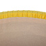 Пуф 35х32х32 см, МДФ, ткань, велюр, до 110 кг, круглый, раскладывающийся, желтый, Люкс, L030006 - фото 5