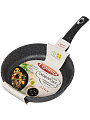 Сковорода литой алюминий, 24 см, антипригарное покрытие, Горница, Гранит, с2451аг - фото 7