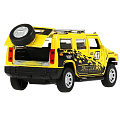 Машина Технопарк, Hummer спорт, 12 см, инерционная, HUM2-12SLSRT-YE, желтая - фото 4